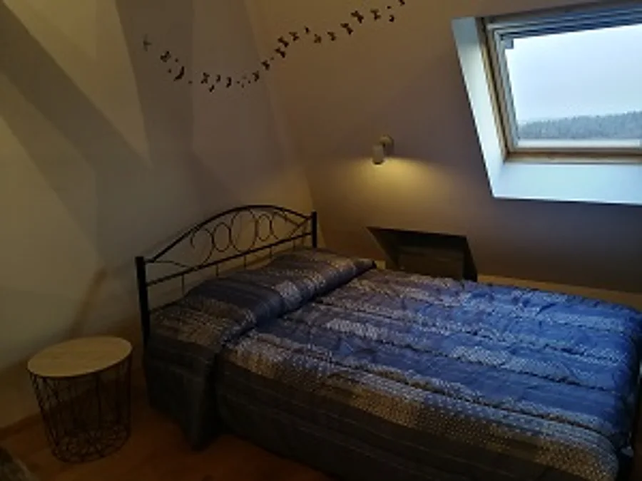 Une chambre sous les toits