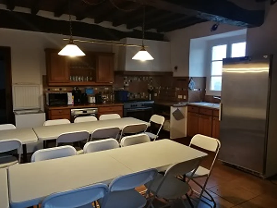 La cuisine équipée de la maison béarnaise